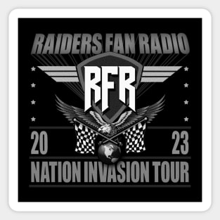 RFR Nation Invasion Tour Sticker